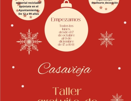 Taller gratuito de decoración navideña