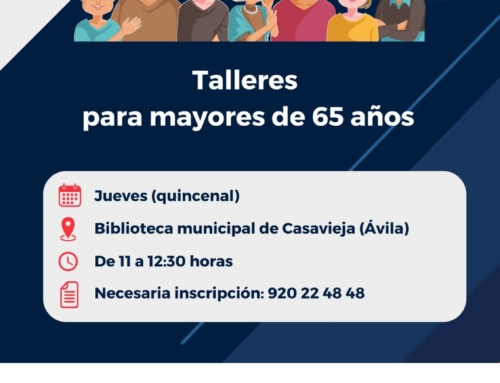 Talleres para mayores de 65