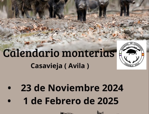 Calendario Monterías 24/25