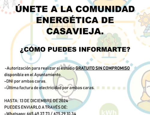 Únete a la Comunidad Energética de Casavieja