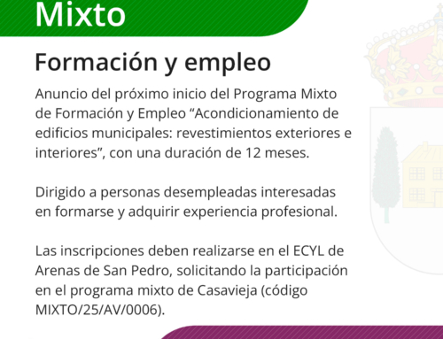 Programa mixto: Formación y Empleo – Revestimientos Exteriores e Interiores