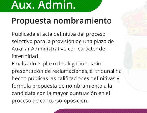 Acta definitiva – Plaza Aux Administrativo