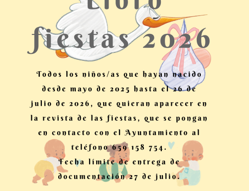 Libro fiestas – Nacimientos 25/26