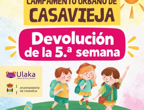 Devolución importe 5 semana campamento urbano