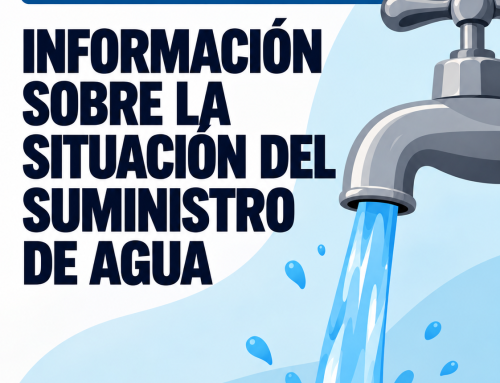 Información sobre el estado del suministro de agua