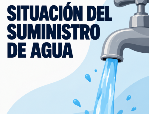 Información sobre la situación del suministro de agua